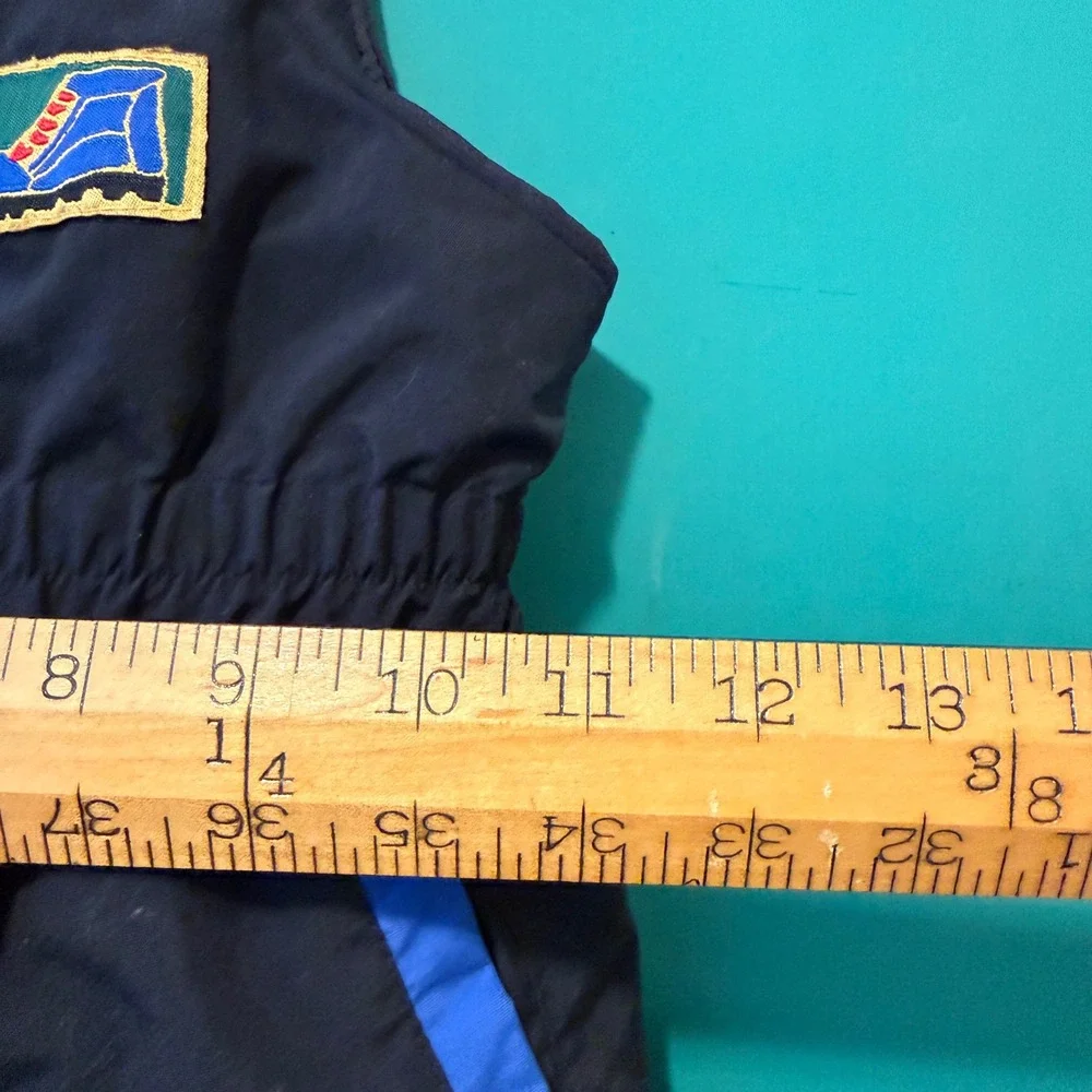 Vintage Gymboree Kids Black Snow Bib Overalls‎ Ski Snowsuit Medium
